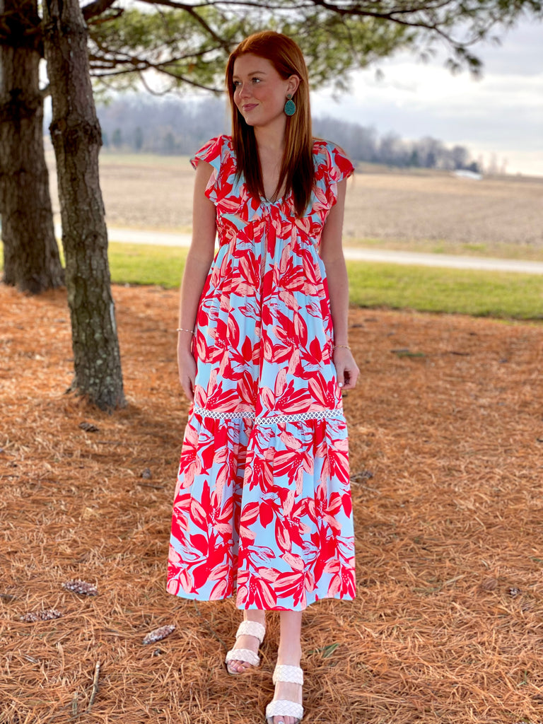 Some Place Sunny Maxi Dress